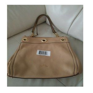 Coach Turnlock Edie Shoulder Bag in Beechwood